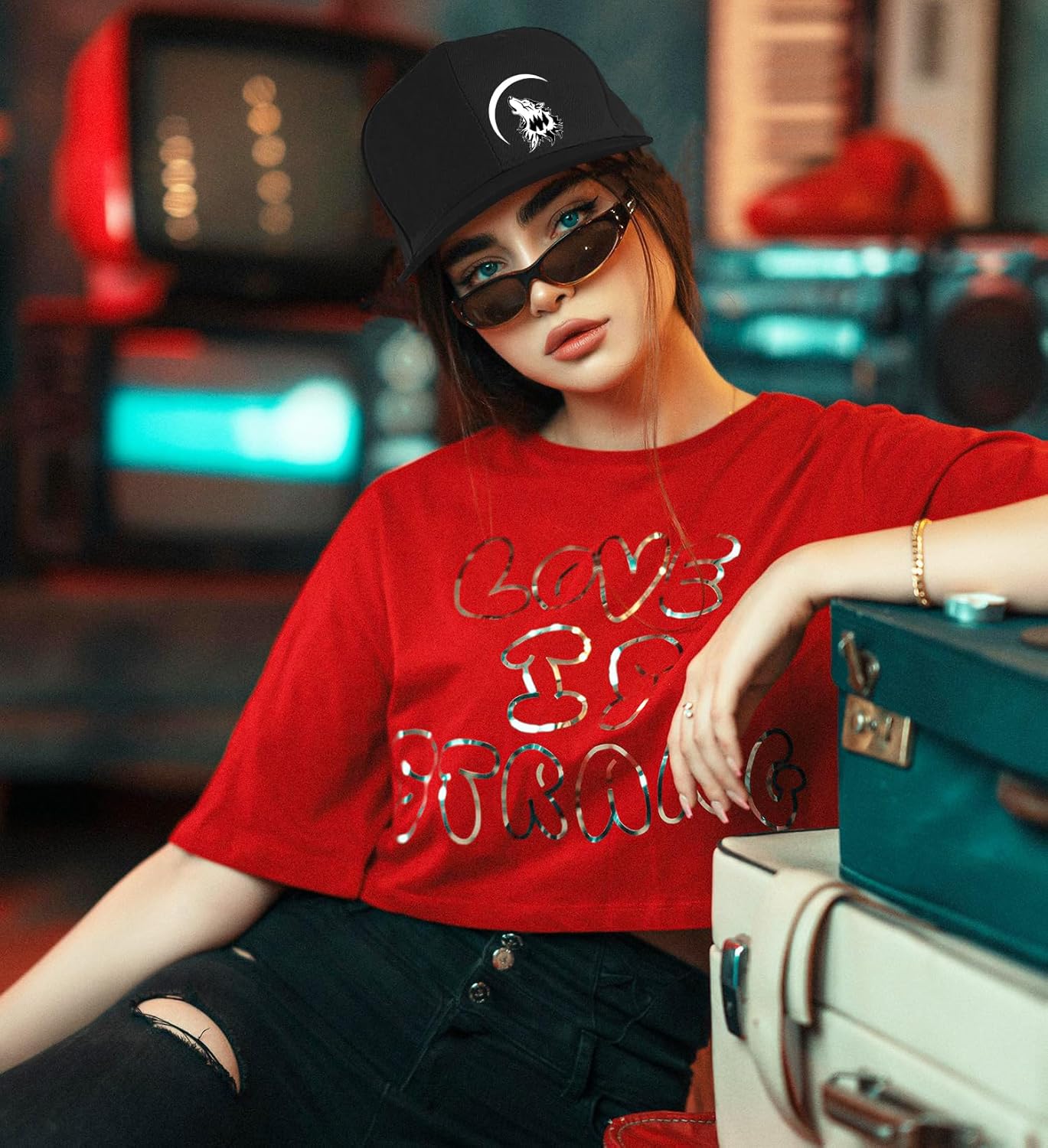 Snapback Flat Bill Fitted Hats for Men - Skateboard Accessories - Image 7