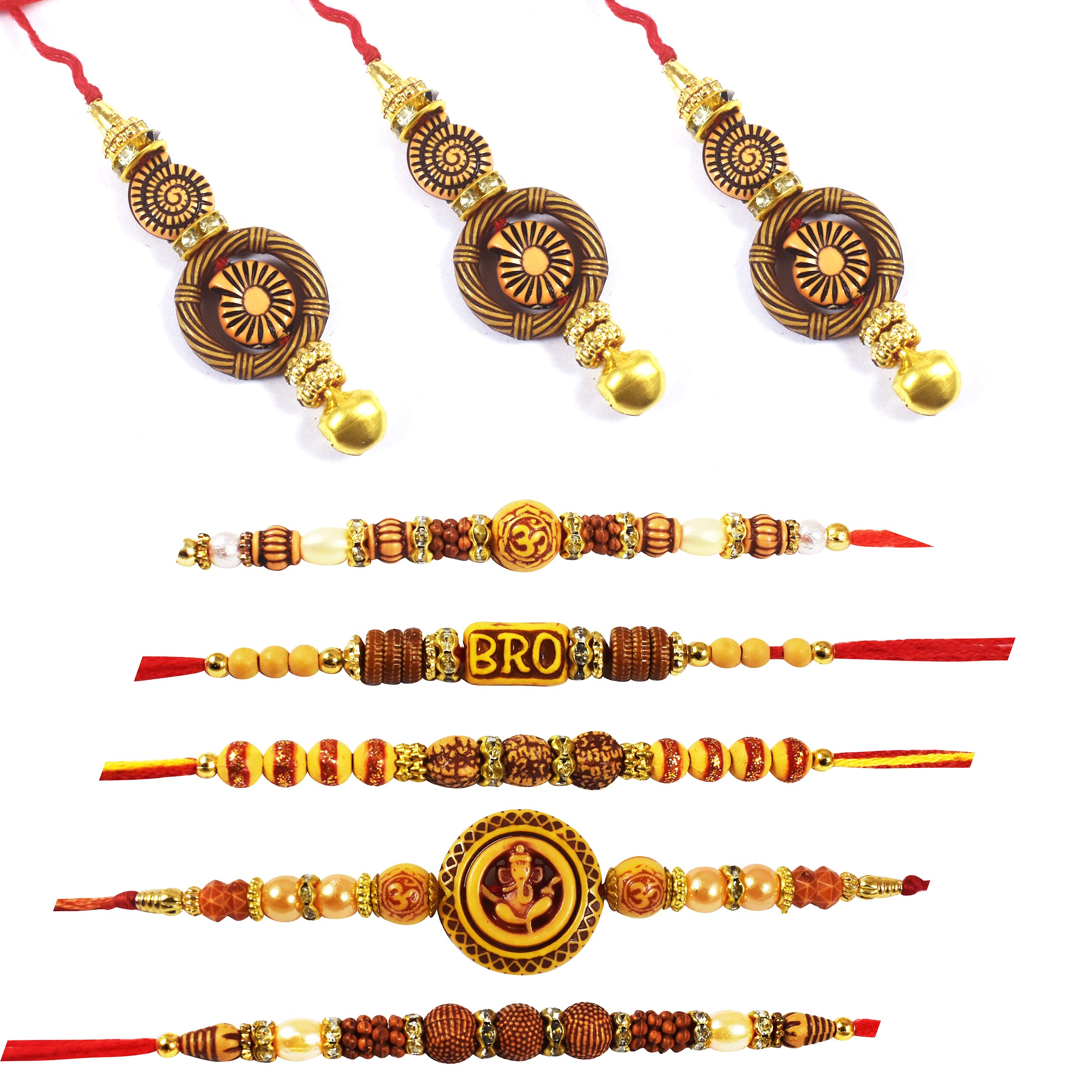 See full amazon price history chart for Urvi Creations Set Of 5 Wooden Beaded Rakhi With 3 Bhabhi Bangle Lumba For Brother Bhaiya Bhai Kids Rakhi Gift For Rakshabandhan - 17 Urvi Creations Set Of 5 Wooden Beaded Rakhi With 3 Bhabhi Bangle Lumba For Brother Bhaiya Bhai Kids Rakhi Gift For Rakshabandhan - 17 (B09C6PP7LV) Amazon Price History, Amazon Price Tracker