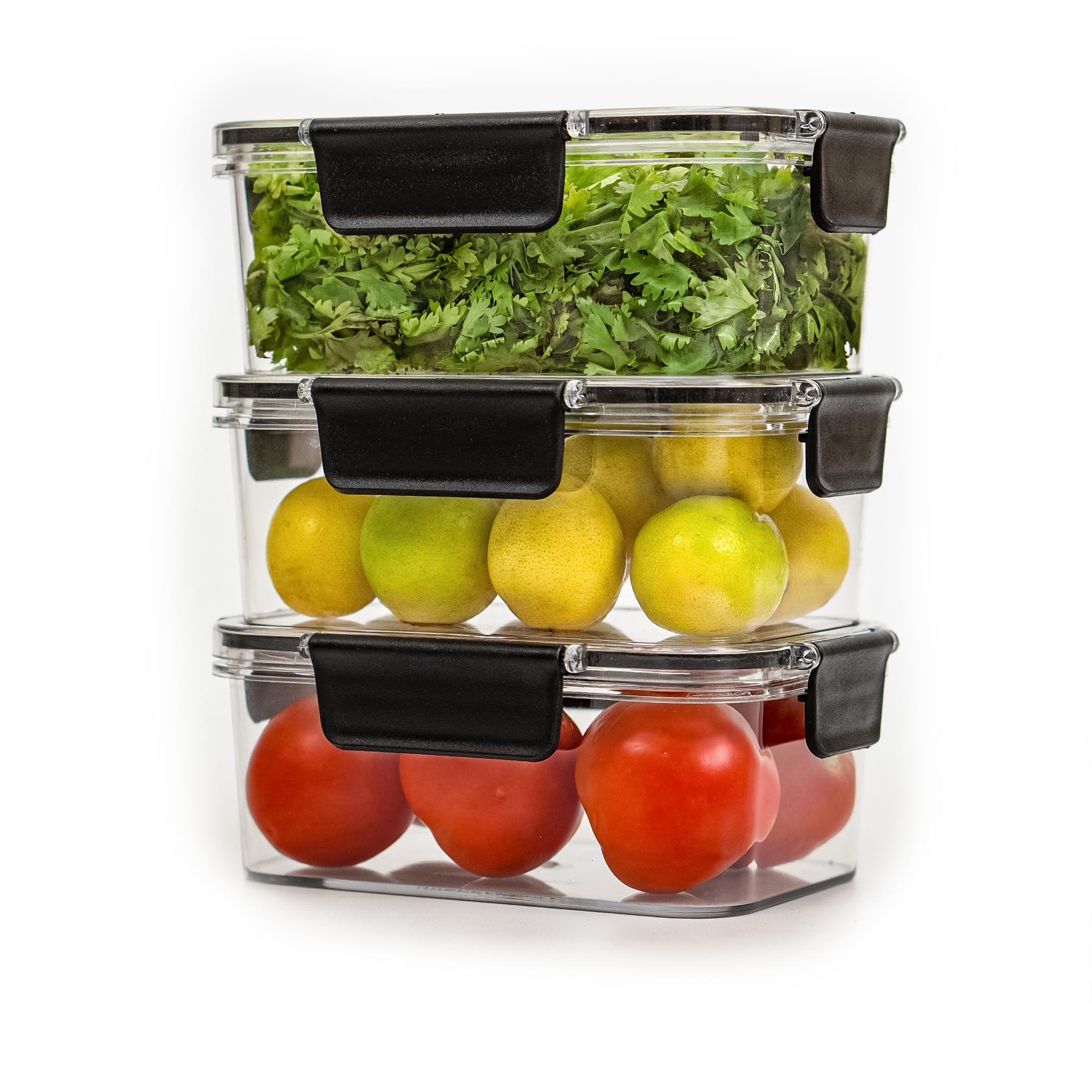 TEX-RO Air Tight Container For Fridge Organizer Plastic Container Storage Set Fridge Storage Containers, Fridge Organiser Storage Boxes & Kitchen Storage Box(Set of 3, 800 ml) (B0CYY13LP7) Amazon Price History, Amazon Price Tracker