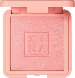 3INA MAKEUP - The Blush 103 - Brown Red, Easy to Mix - Powder Blush with Natural and Silky Finish - Long Lasting & Buildable Blouse Powder - Vegan - Cruelty Free