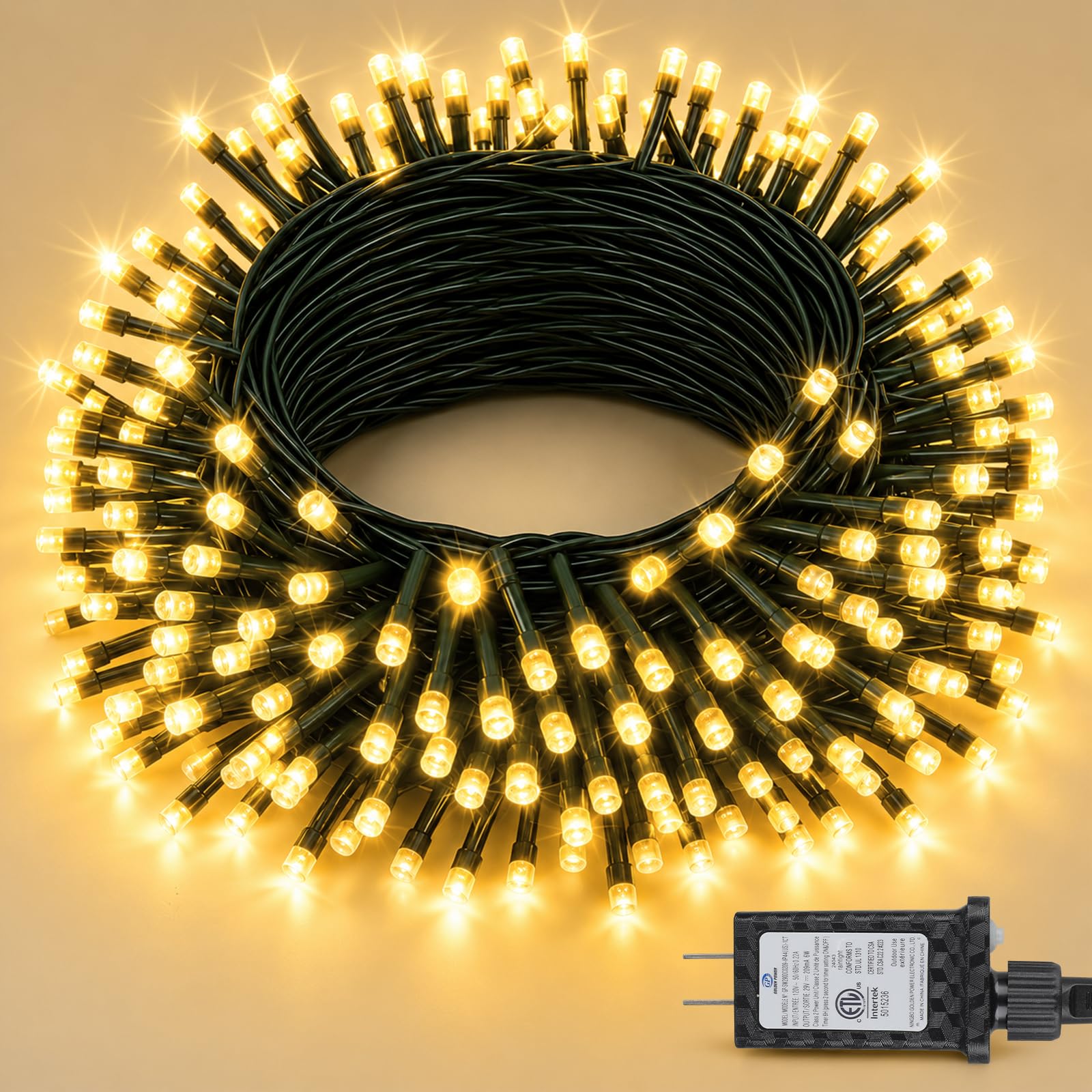MGYIF 132FT 400 LED Christmas Lights