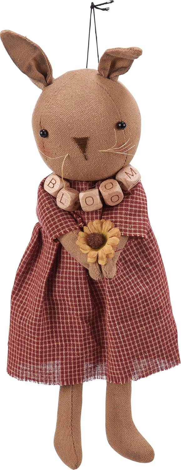 Primitives by Kathy Collectible Seasonal Figurine - Bloom Bunny