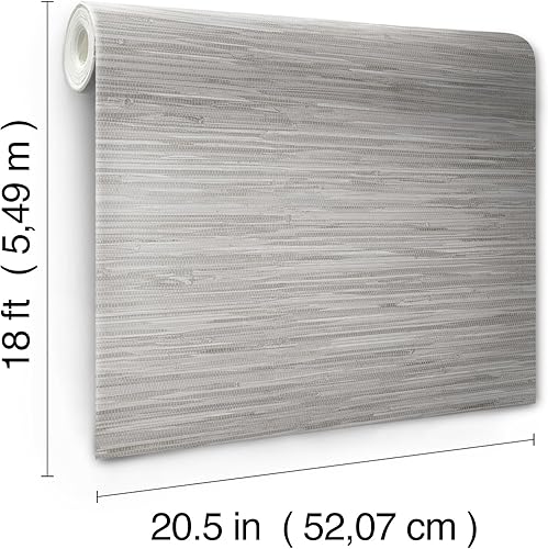 Miniatura 8 de Papel tapiz gris para despegar y pegar, NUS4994