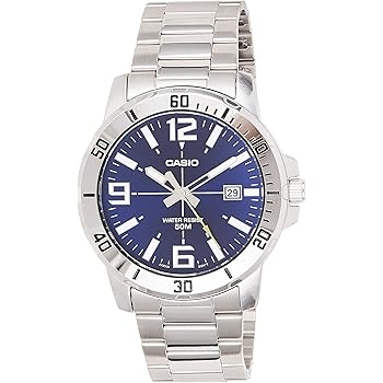 casio enticer blue dial