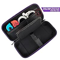 Vista 11 de daydayup Switch Carrying Case Compatible with Nintendo Switch 2, with 24 Games Cartridges Protective Hard Shell Travel Carrying Case Pouch for