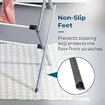 Honey-Can-Do DRY-09065 Collapsible Clothes Drying Rack Steel,White / Siver