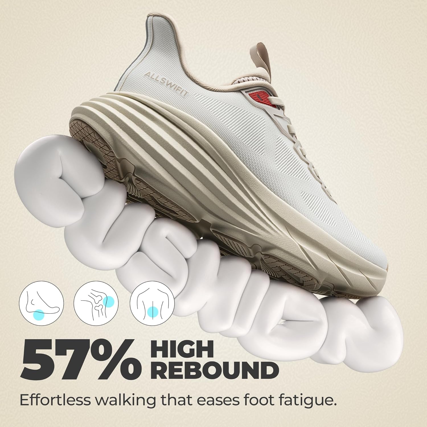 Women's Slip On Walking Shoes Hands-Free Cushion Running Tennis Non-Slip Comfortable Gym Workout Athletic Breathable Fashion Sneakers ActiveFlow - Image 4