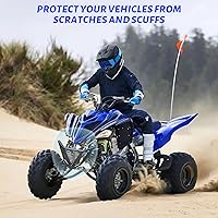 Vista 3 de Parachoques delantero para Yamaha Raptor 700 700R 2006-2025, Kit protector de parachoques delantero de hierro negro brushguard para Yamaha Raptor