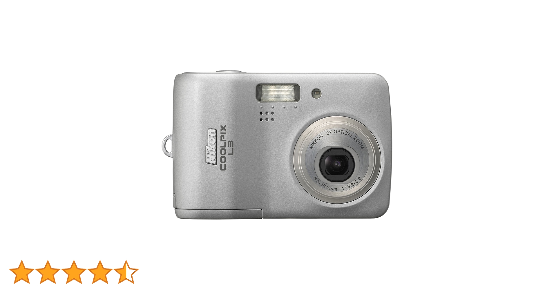 ニコン Nikon Coolpix L3 単3電池使用品 SDカード付 #420 Amazon | Nikon デジタルカメラ COOLPIX L3 シルバー COOLPIXL3