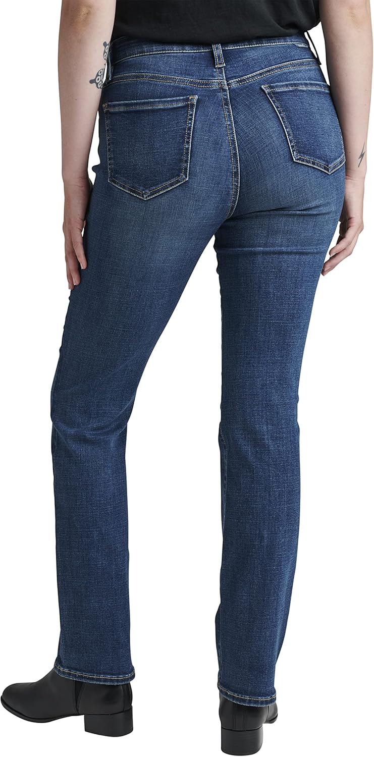Jag Jeans Women's Petite Eloise Mid Rise Bootcut Jeans-Legacy
