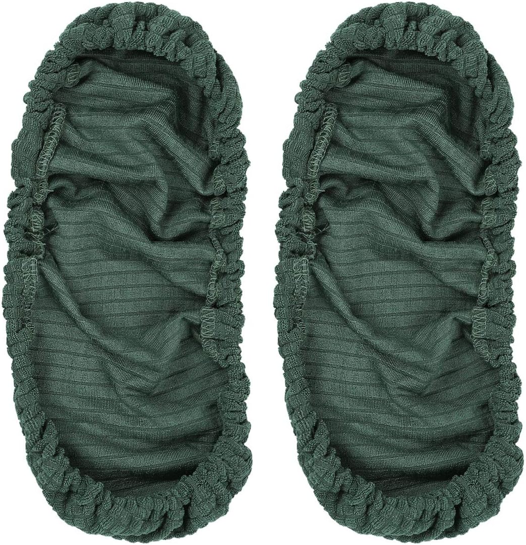 YiZYiF Polyester Office Chair Armrest Slipcovers Ergonomic Office Chair Armrest Pads Elastic Protector Removable Covers Green OneSize : Office Products