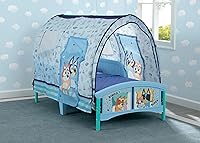 Vista 2 de Delta Children - Cama infantil de plástico Bluey con tienda