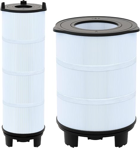 S7M120 Inner and Outer Pool Filter Cartridge Compatible with System 3 25021-0200S &25022-0201S, 300 Sq.Ft Filter Cartridge, 1 Set