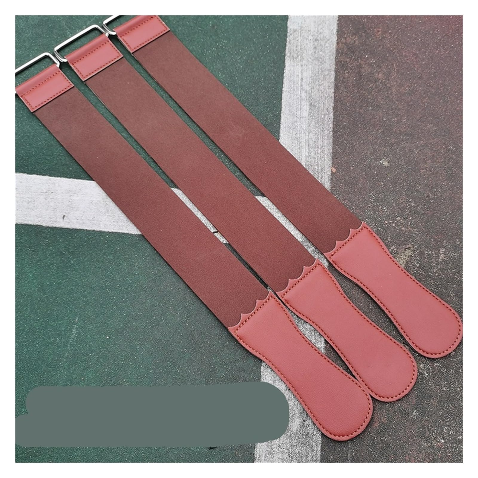 Coramella per Affilatura Cinturino in vera pelle for rasoio a mano libera da barbiere, coltello pieghevole, affilatura, cintura barba Per Rasoi, Affilatura Coltelli E Scalpelli(Color 1-3pcs)