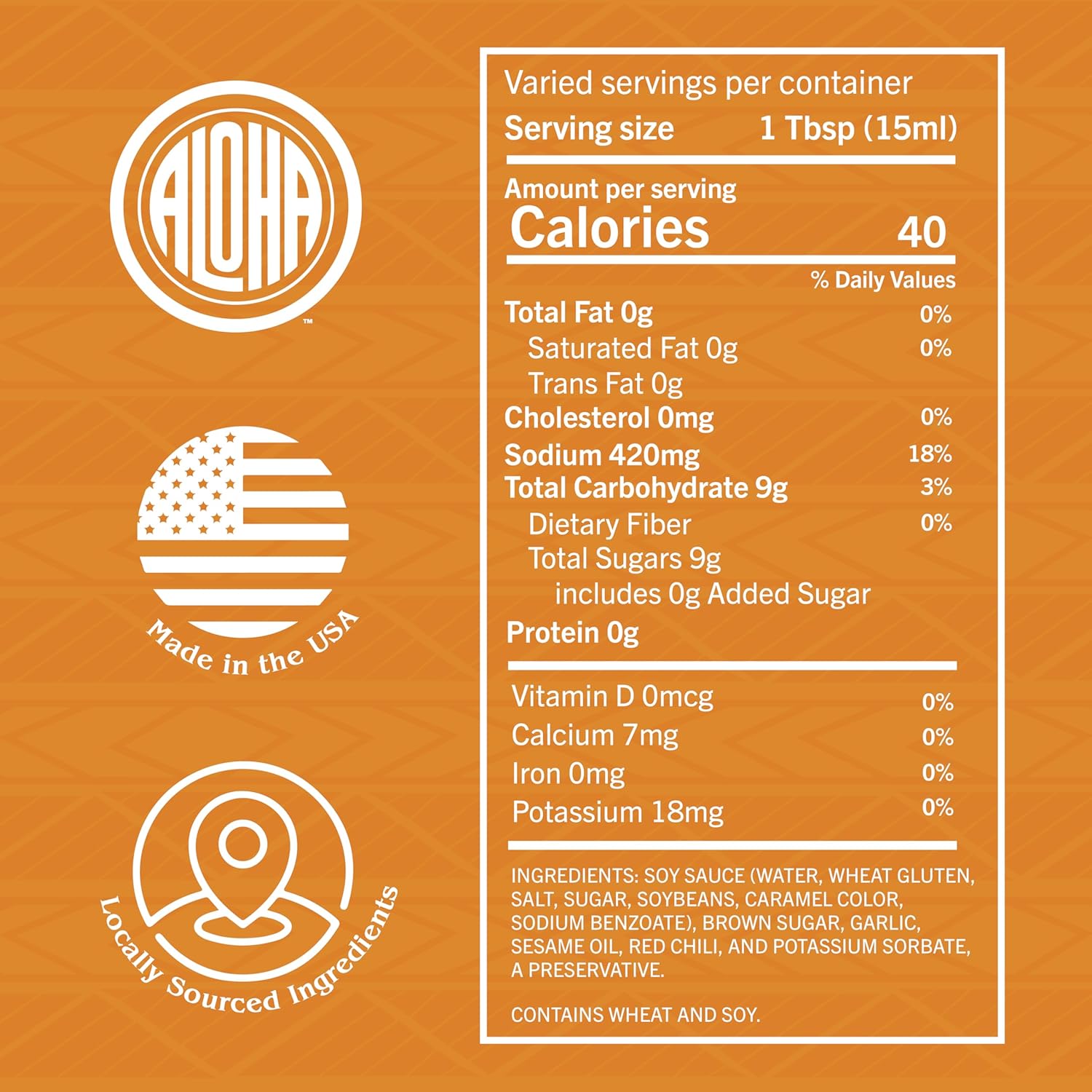 Aloha Shoyu - Kalbi Sauce - Low Sodium Sauce and Flavorful Marinade - Made in Hawaii - 24 oz. Bottle (Pack of 2)