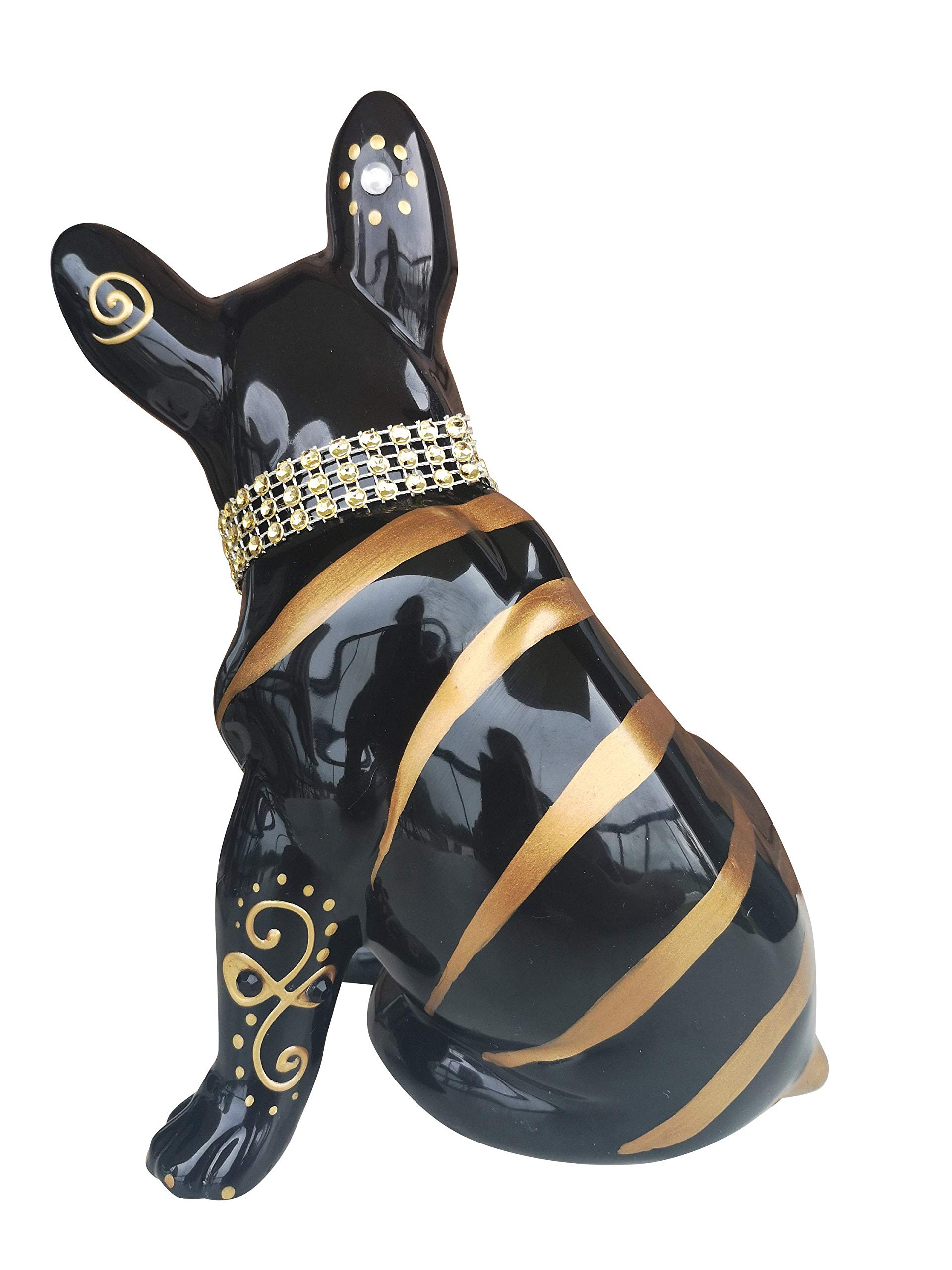 Laure Terrier French Bulldog statue, model Kyser, height 20 centimeters decoration