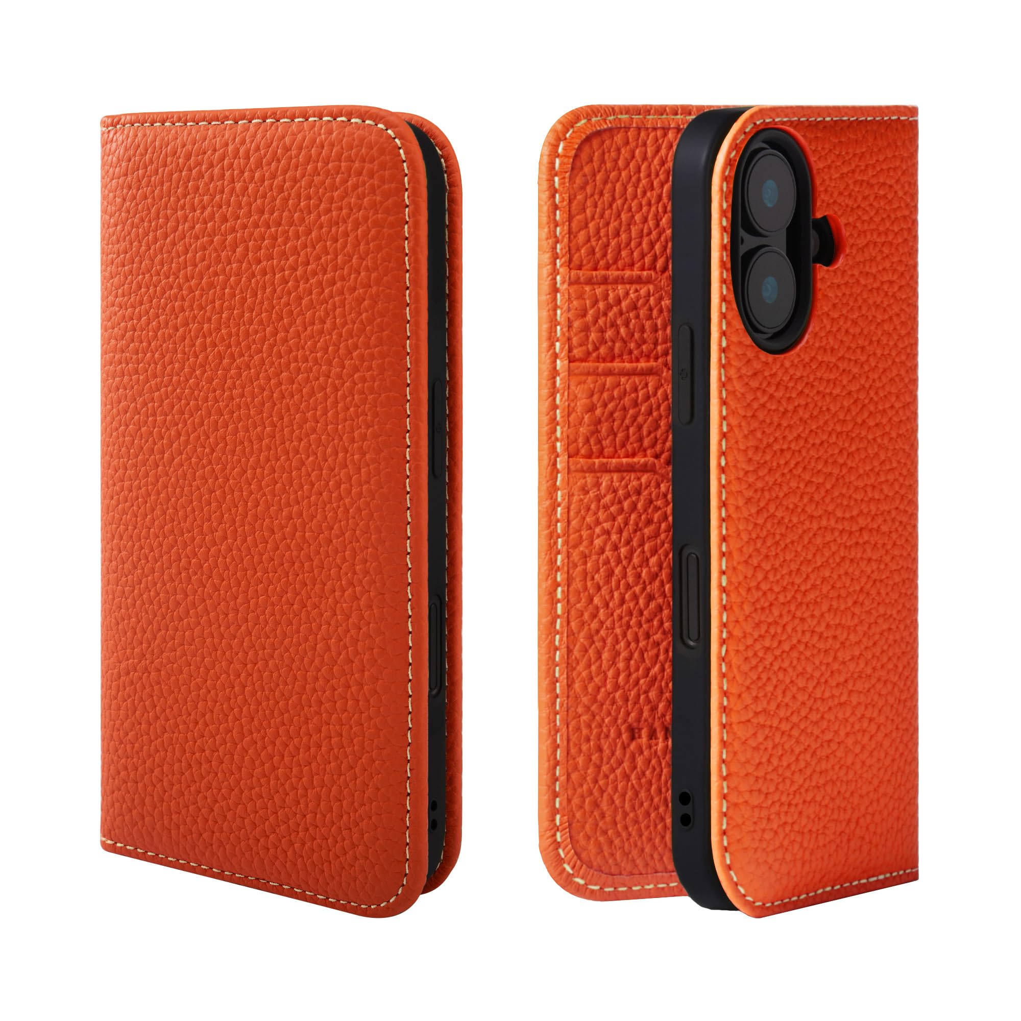 【人気商品】HANATORA iPhone16 ケース 手帳型 本革 スマホケー Amazon.co.jp: HANATORA for iPhone 16 ケース 手帳型 本革