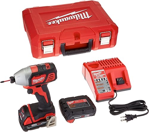 Milwaukee 2656-22CT M18 Desarmador de impacto de 1/4 pulgadas.