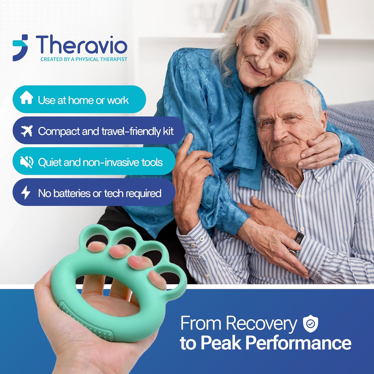 Green cat-shaped finger gripper