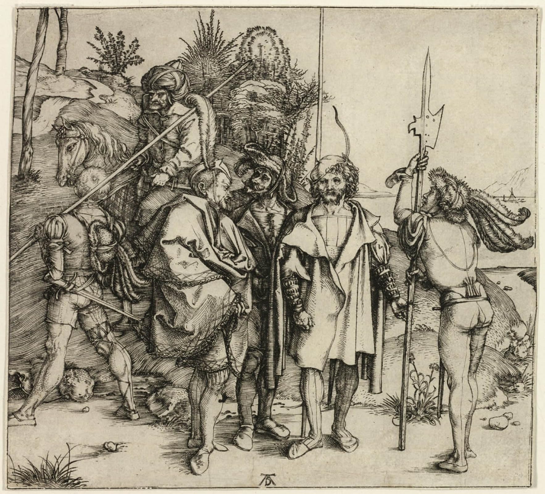 Impression toile Albrecht Dürer poster de célèbres tableaux pour intérieur unique