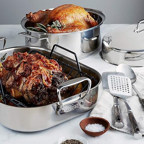 Miniatura 2 de Schmidt Brothers - Cuchara ranurada de ceniza forjada, utensilio de acero inoxidable 188 forjado completo para todas tus necesidades de cocina con