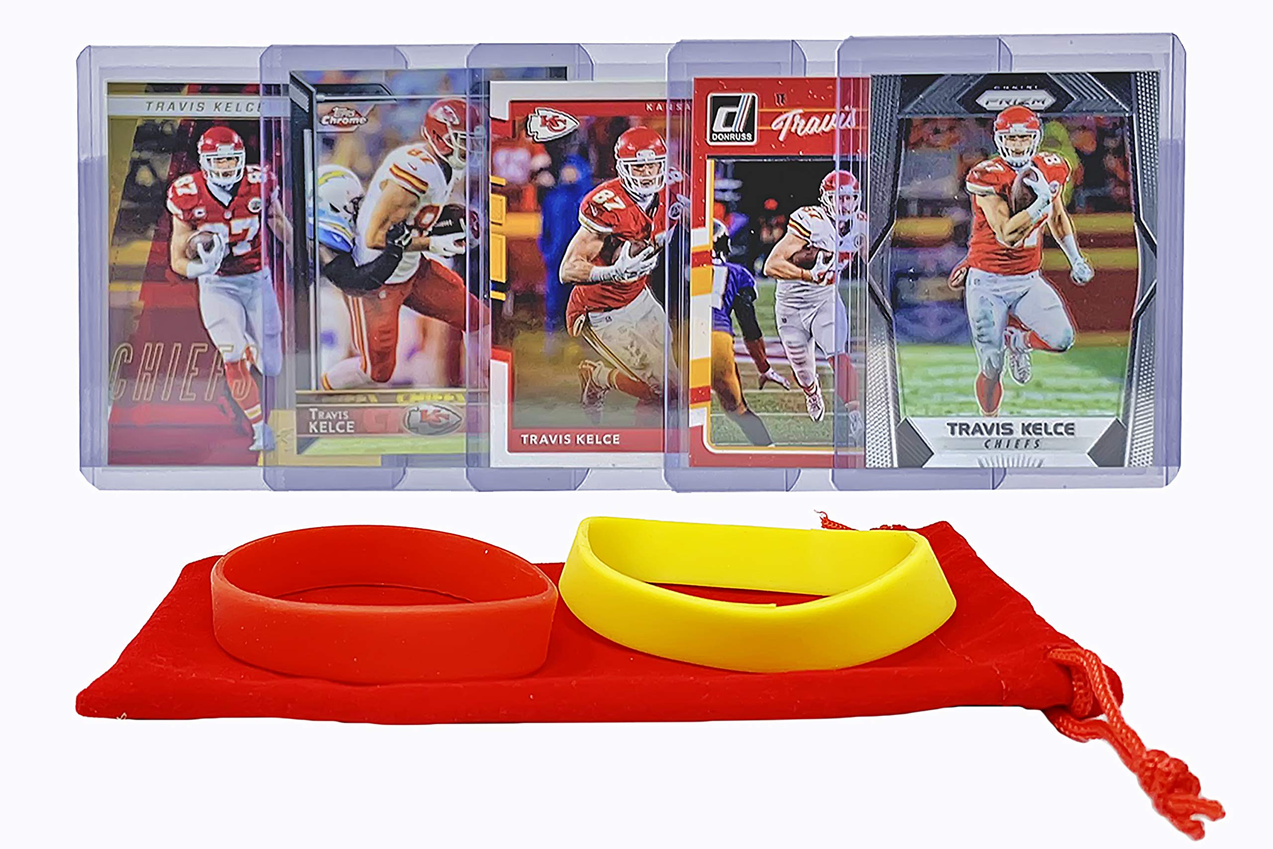 Travis Kelce Football Cards (5) Assorted Bundle - Kansas City Chiefs  Trading Card Gift Set: Amazon.com: Industrial & Scientific