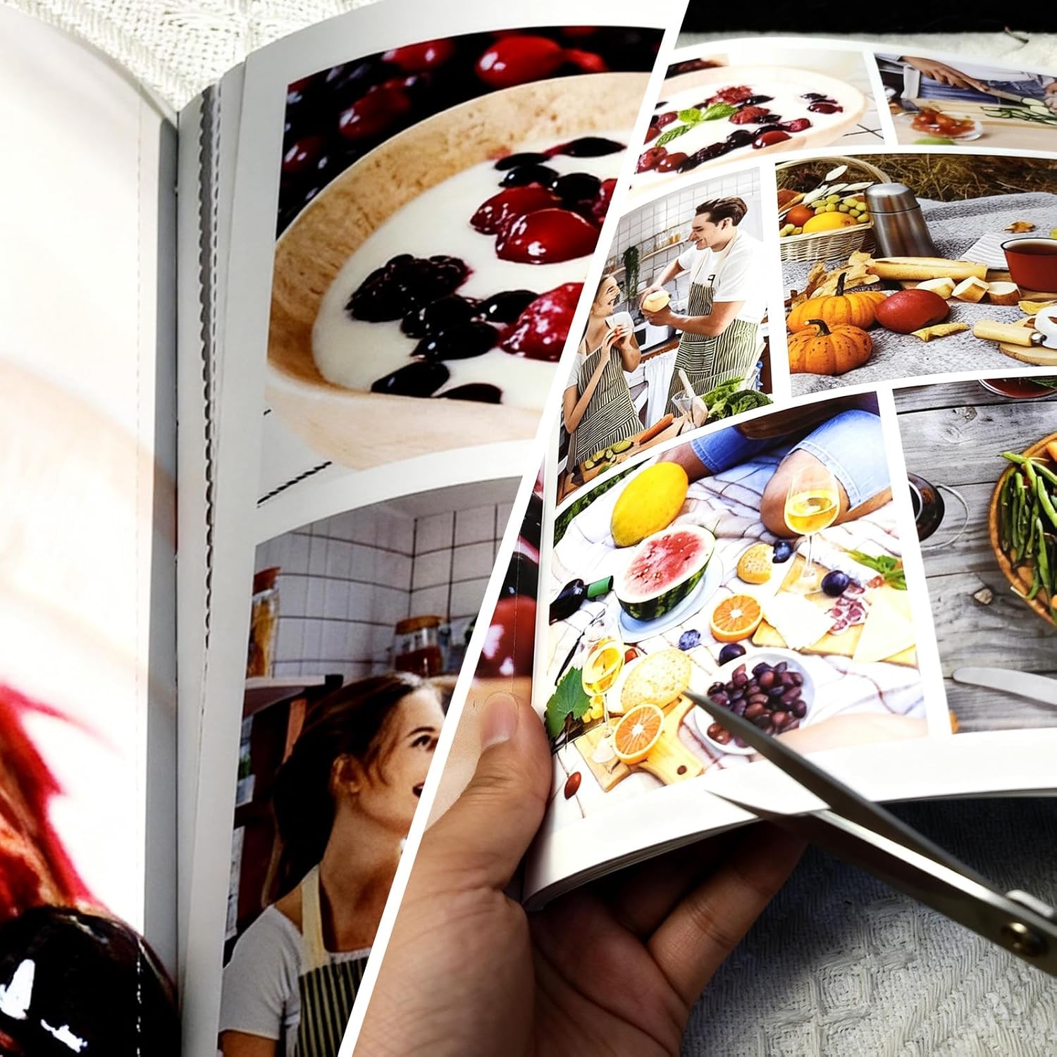 FunCharm Vision Board Book Supplies with 1500+ Images & Quotes Collage Magazine Book, Wall Clip Art Scrapbook Journal Vision Board Making Kit for Beginners Women Men Girls Coquette Room Decors - Image 3