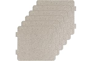 Proven Microwave Heat Insulation: 6PCS Super Thick Microwave Replacement Mica Sheets