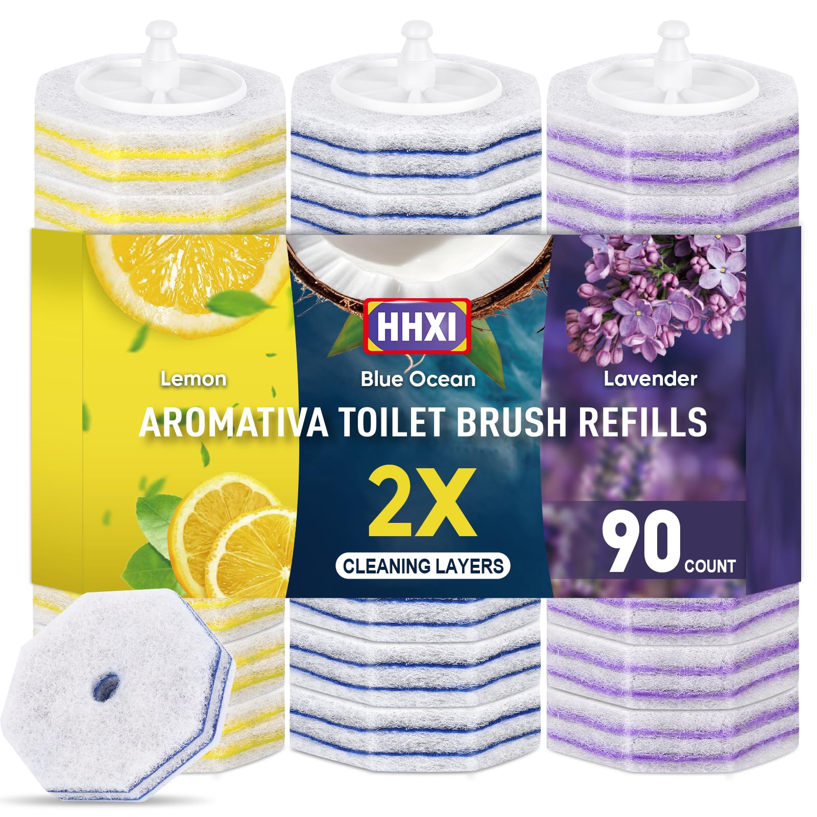 Photo 1 of HHXI Toilet Bowl Cleaner Refills, 90 Count