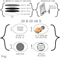 Vista 7 de My Scratch Offs - Paquete de 20 Mini Tarjetas Rasca y Gana DIY de Corazón Rosa para San Valentín con Calcomanías, 3x4 Pulgadas, Notas de Amor