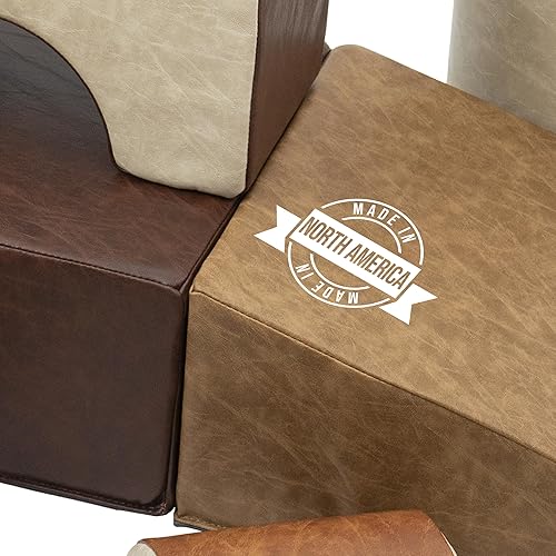 Miniatura 27 de FDP SoftScape Playtime and Climb - Juego multiusos de espuma suave con asiento plegable para bebés y niños pequeños; gatear, escalar, juego