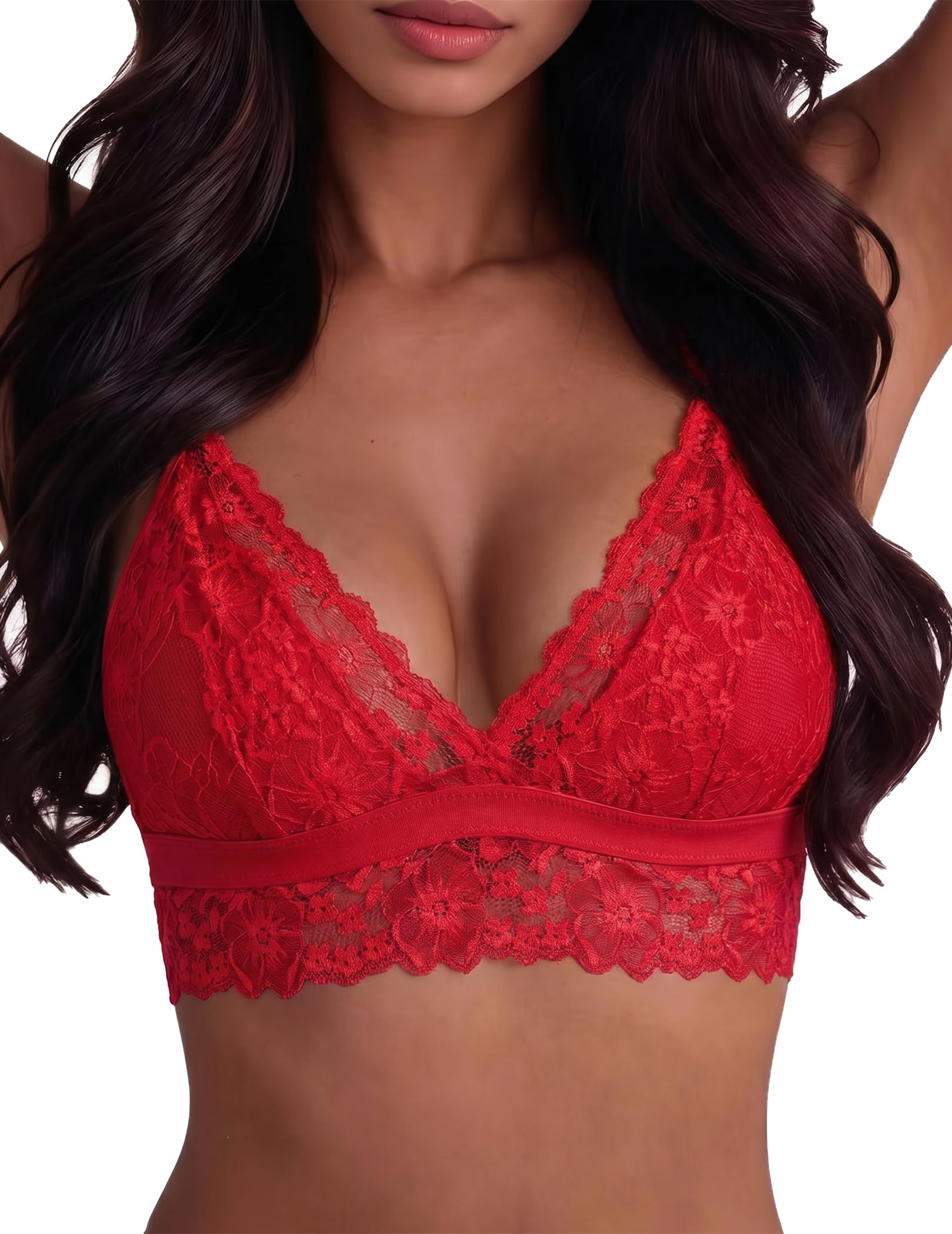 Avidlove Lace Bralette for Women Sexy Wireless Bralettes