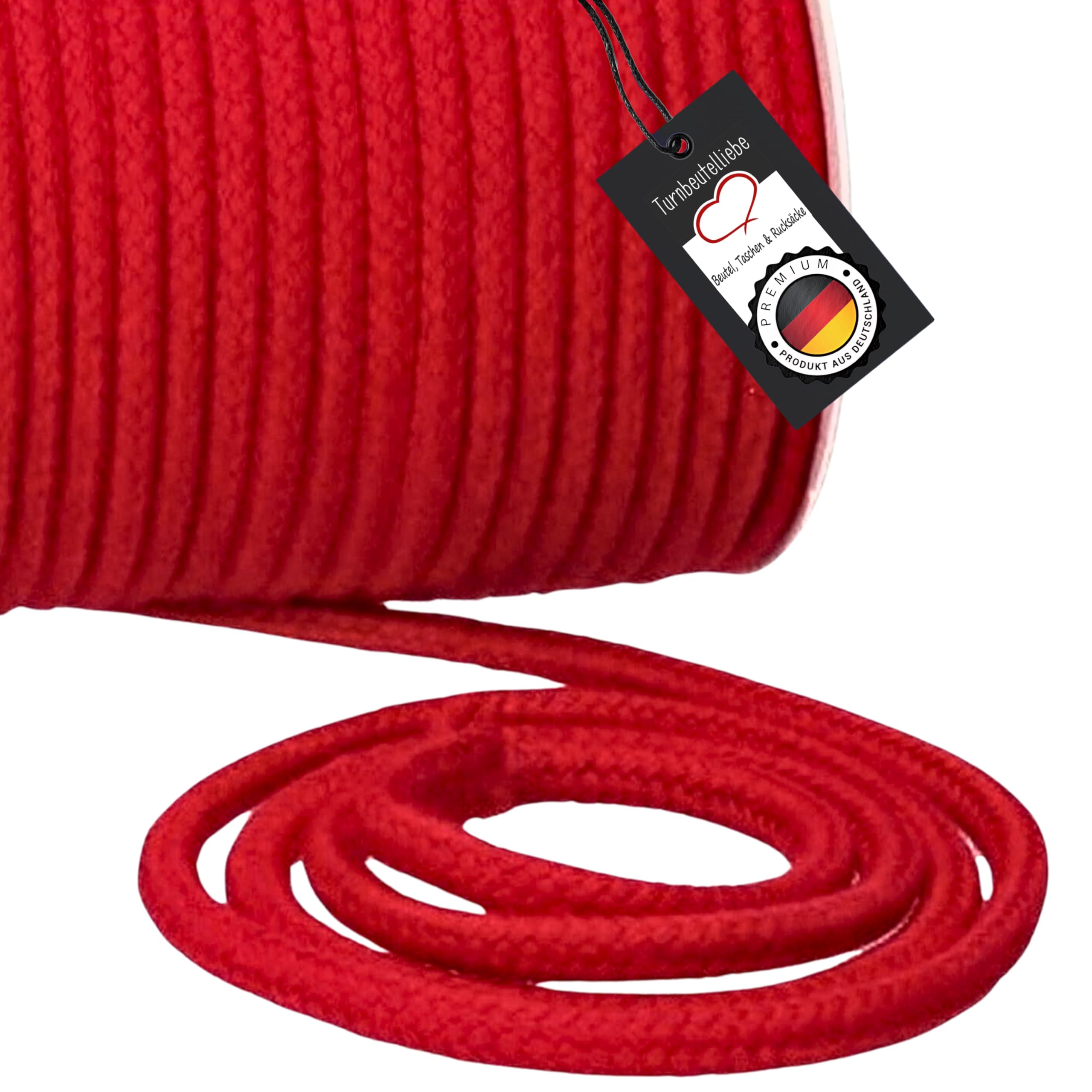 Cordon tressé coton 8mm pour ajuster vos pantalons et sacs de sport