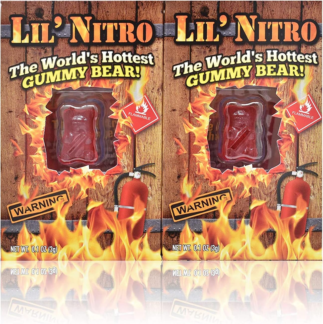Lil Nitro Gummy Bear Worlds Hottest Gummy Bear (Pack of 2)