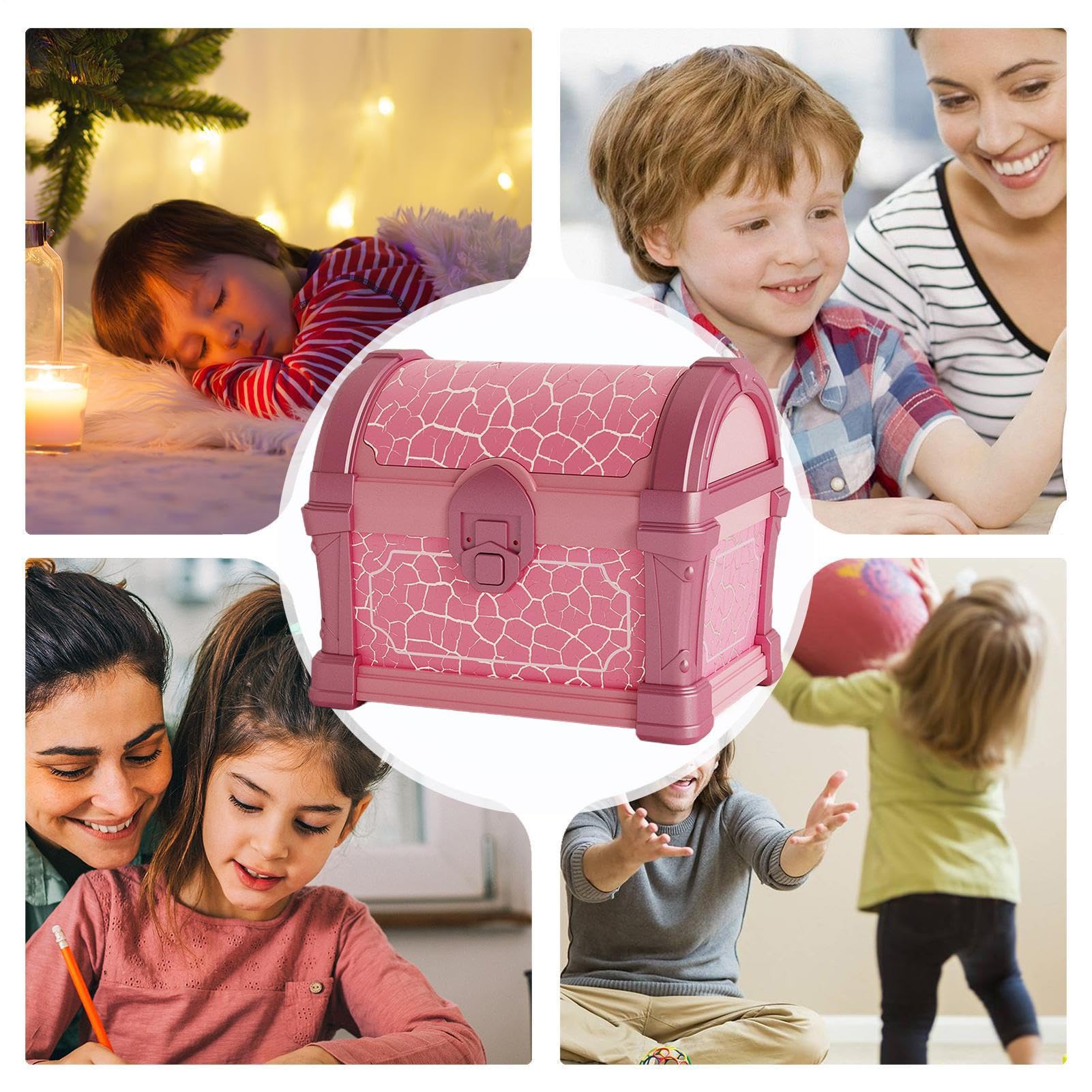 Proyector De Galaxia Lámpara Regulable Con Control Remoto | Lámpara Nocturna LED Y Proyector De Habitación Con Temporizador para Mujeres Niños Niñas Mesita de Noche Navidad