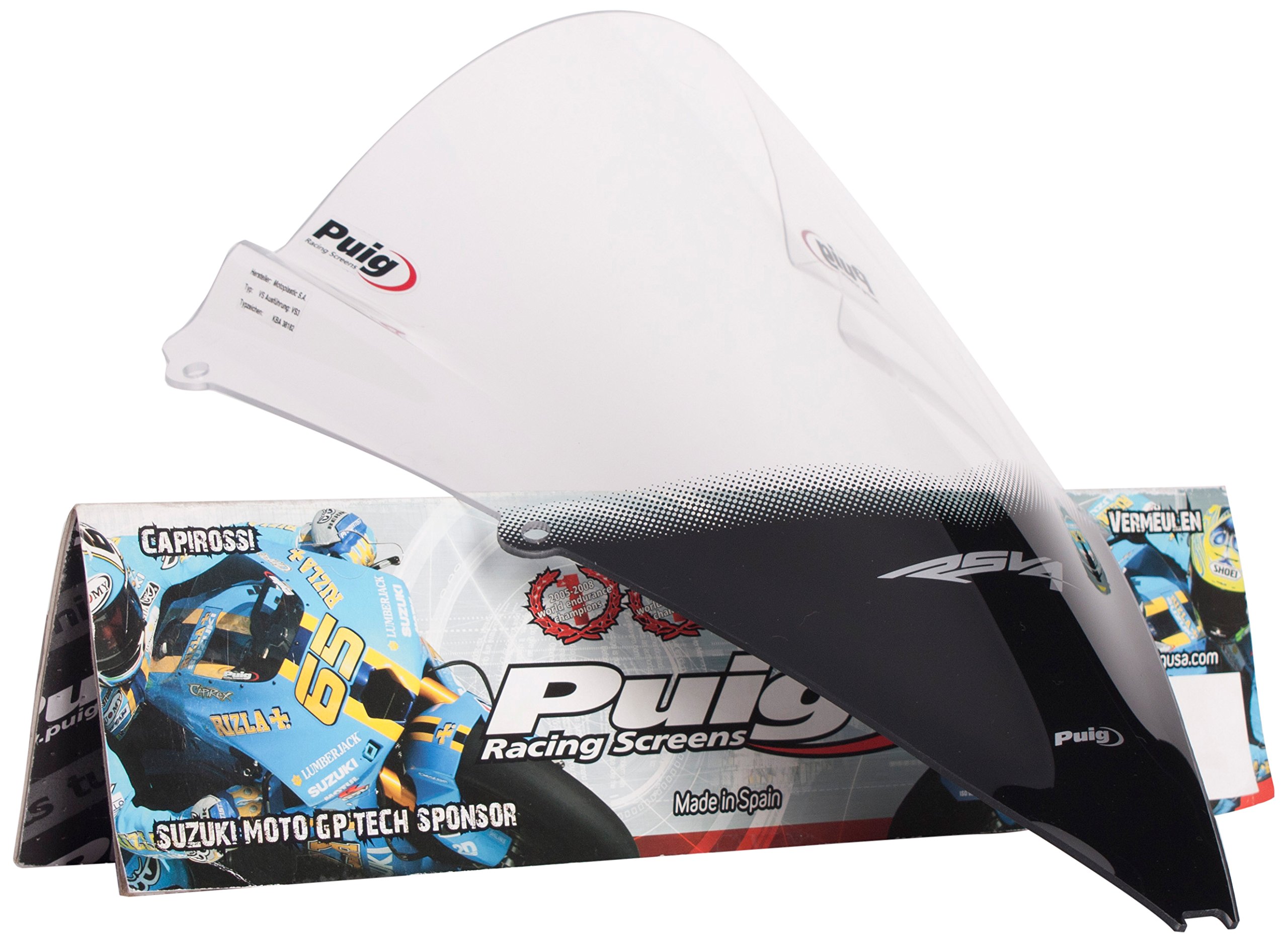 Amazon | Puig(プーチ) レーシングスクリーン(RACING-SCREEN) クリアー