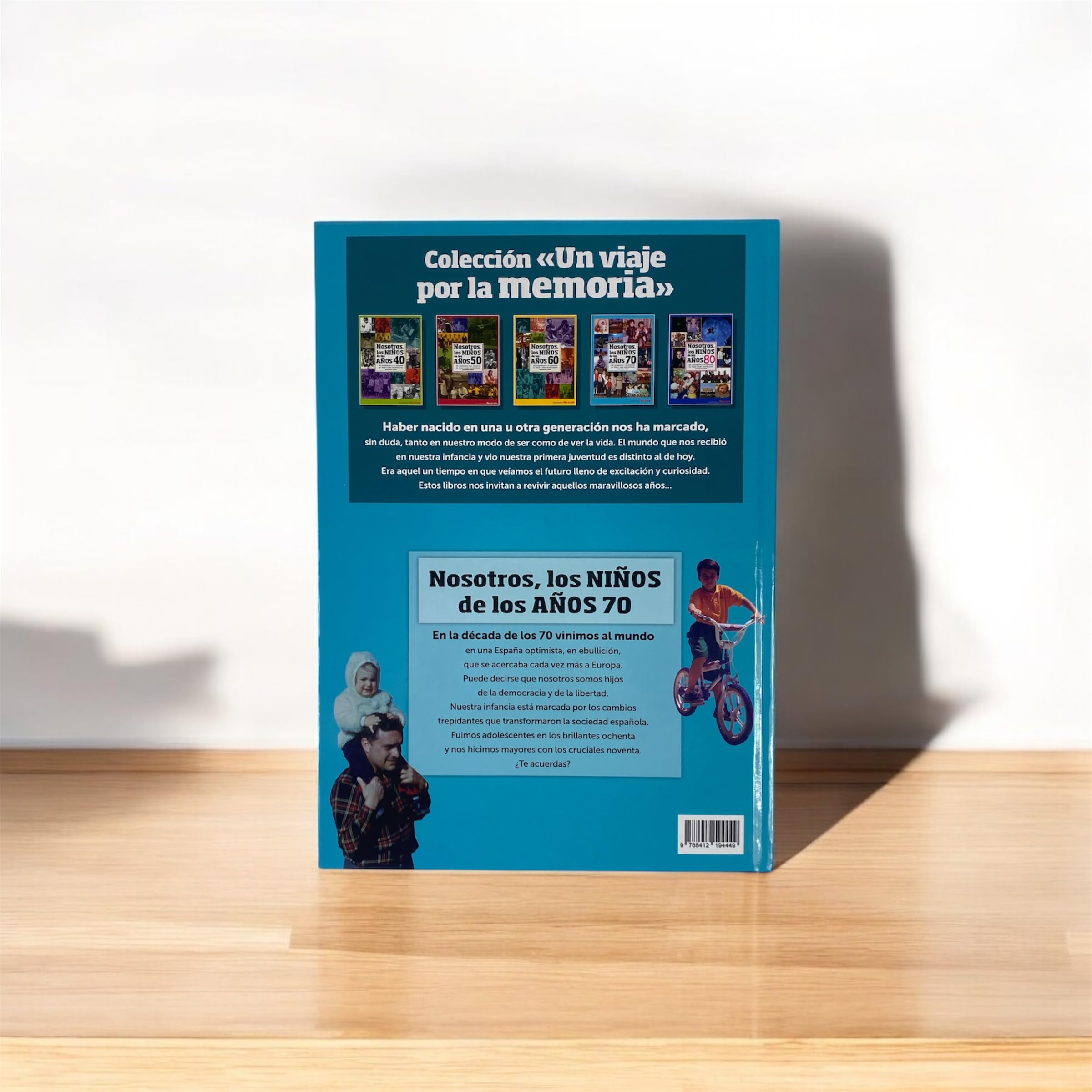 CALLE DEL REGALO - Libro Nosotros los Niños de los Años 70 | Regalo Original de Cumpleaños y Aniversario | Recuerdos de Infancia, Juventud y Nostalgia | Edición Especial Tapa Dura