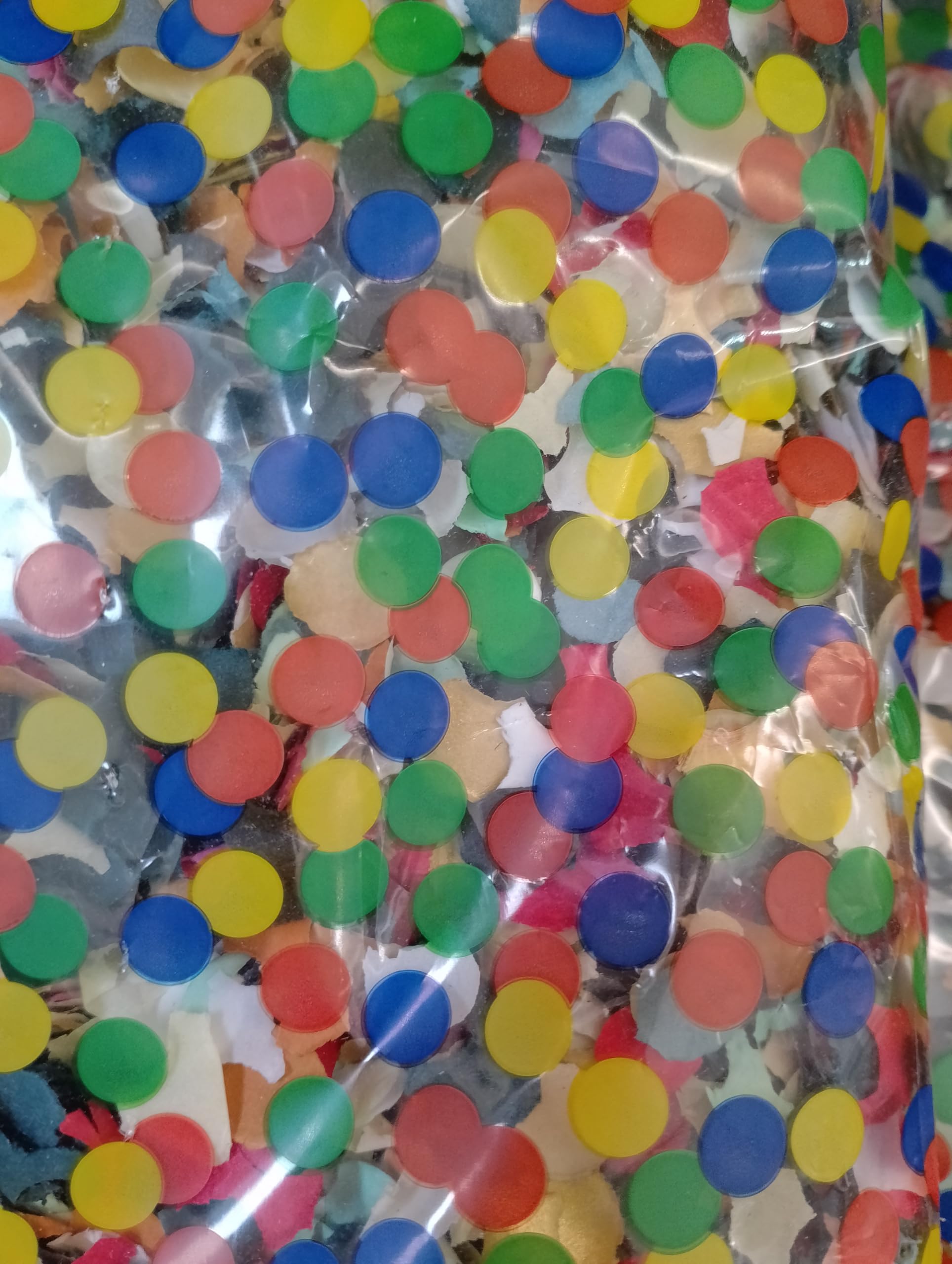 CORIANDOLI 100 BUSTE da 100 GR. PARTY FESTA CARNEVALE CAPODANNO HALLOWEEN, NON MACCHIANO, CARTA RICICLATA