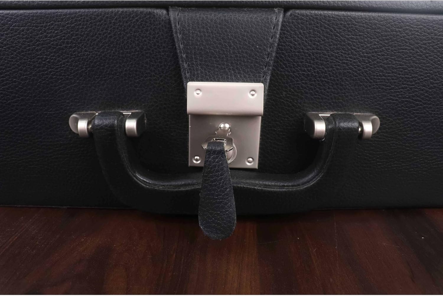 Royal Chess Mall - Leatherette Coffer Storage Box for Chess Pieces Size 4.2" to 4.6" Chessmen-with Tray…