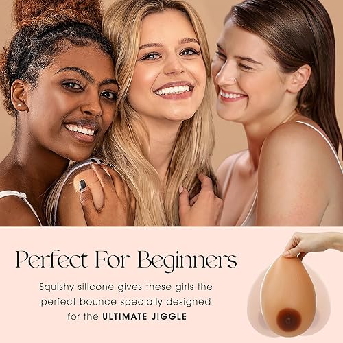 Miniatura 3 de Vollence El pecho de silicona forma tetas falsas para mastectomía prótesis transgénero