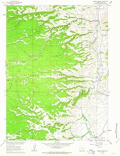 YellowMaps Woods Landing WY topo map, 1:24000 Scale, 7.5 X 7.5 Minute, Historical, 1961, Updated 1963, 26.8 x 21.3 in - Tyvek