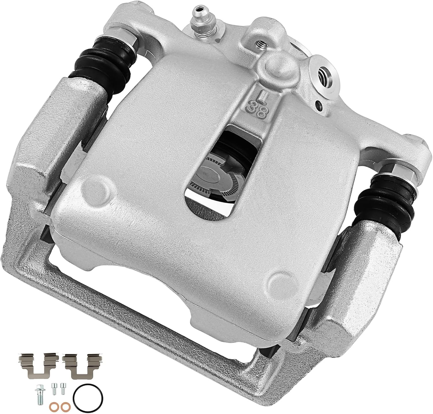 cciyu Rear Left Brake Caliper Assembly w/Bracket 19B6688NM For Volvo For S60/For S60 Cross Country/For S80/For V60/For V60 Cross Country/For XC60/For XC70
