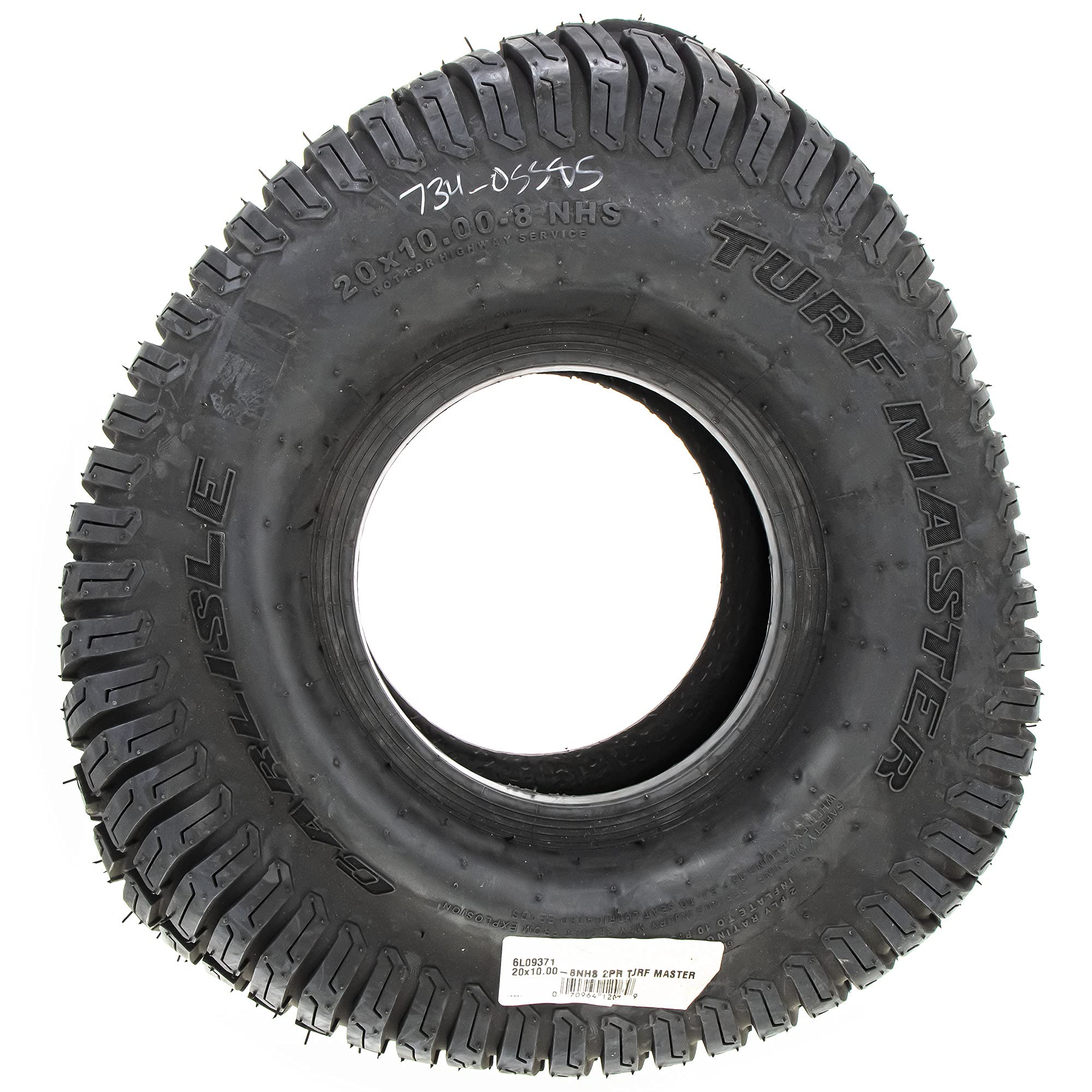 Amazon.com: CUB CADET 734-05585 Turf Master 20x10-8 Tire Ultima 