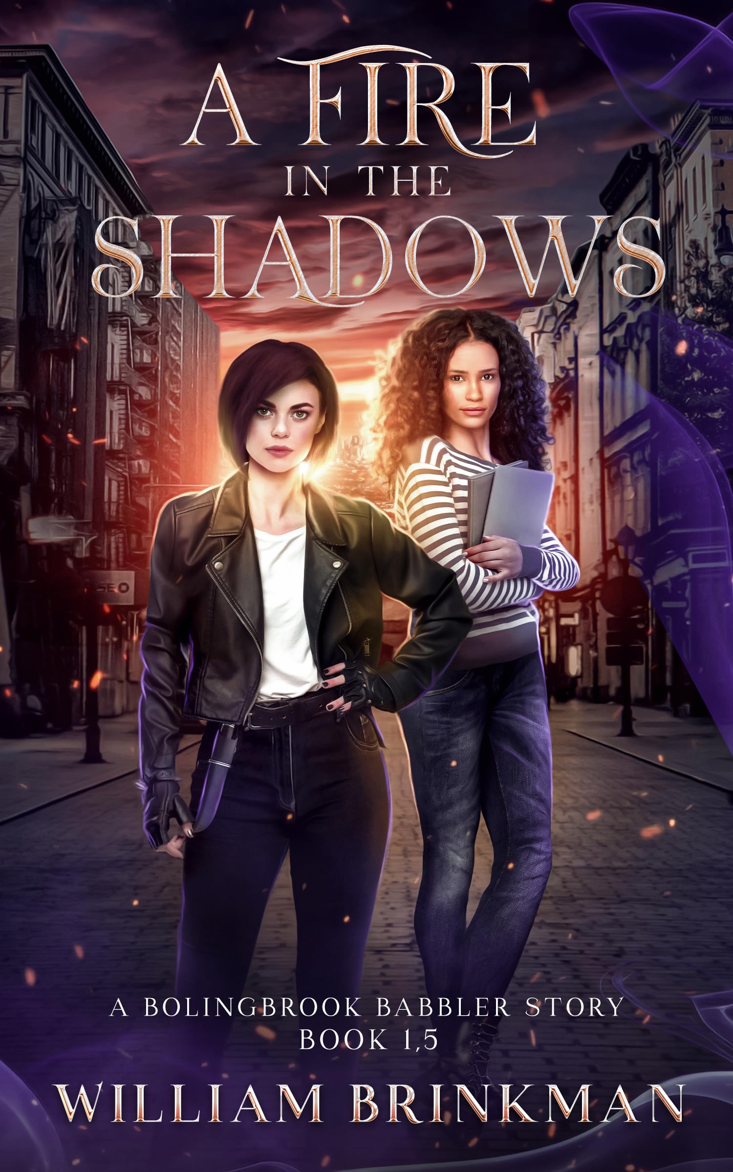 A Fire in the Shadows (The Bolingbrook Babbler Stories Book 2)