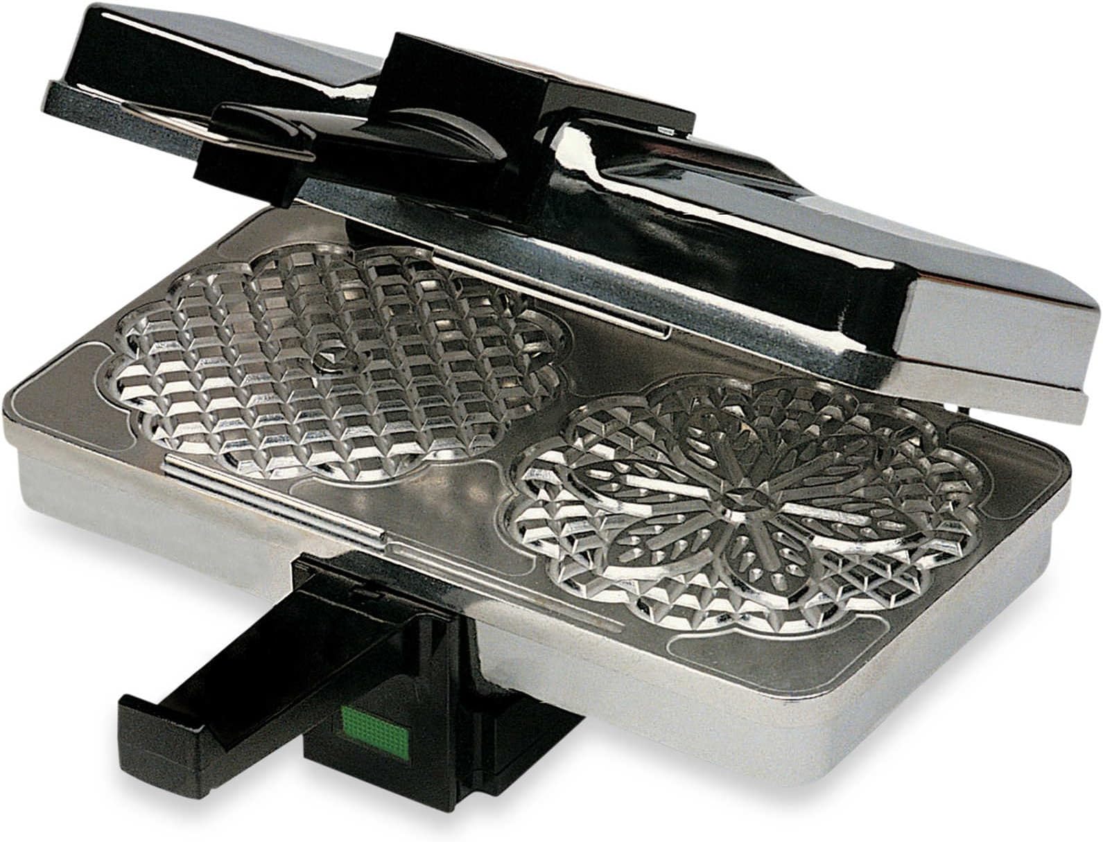 CucinaPro Polished Pizzelle Maker