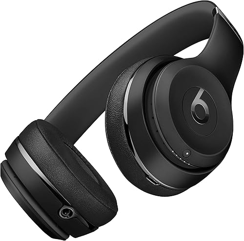 Miniatura 4 de Beats Solo 3 Wireless Audífonos inalámbricos supraaurales, con chip Apple W1, Bluetooth clase 1, hasta 40 horas de reproducción, color negro mate