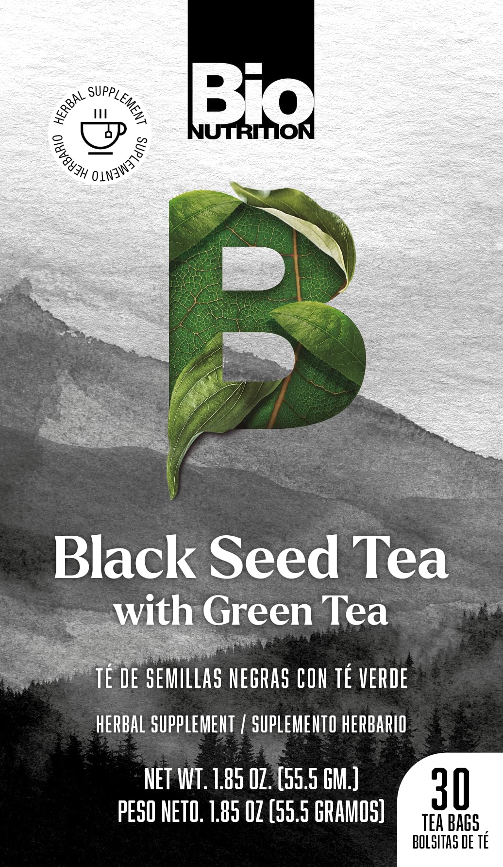 Bio Nutrition Tè ai semi neri con tè verde 30 bustina(S)