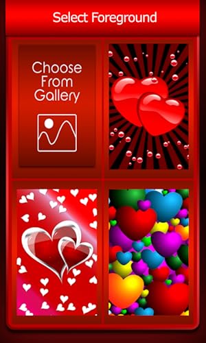 Zipper fechamento Love Screen