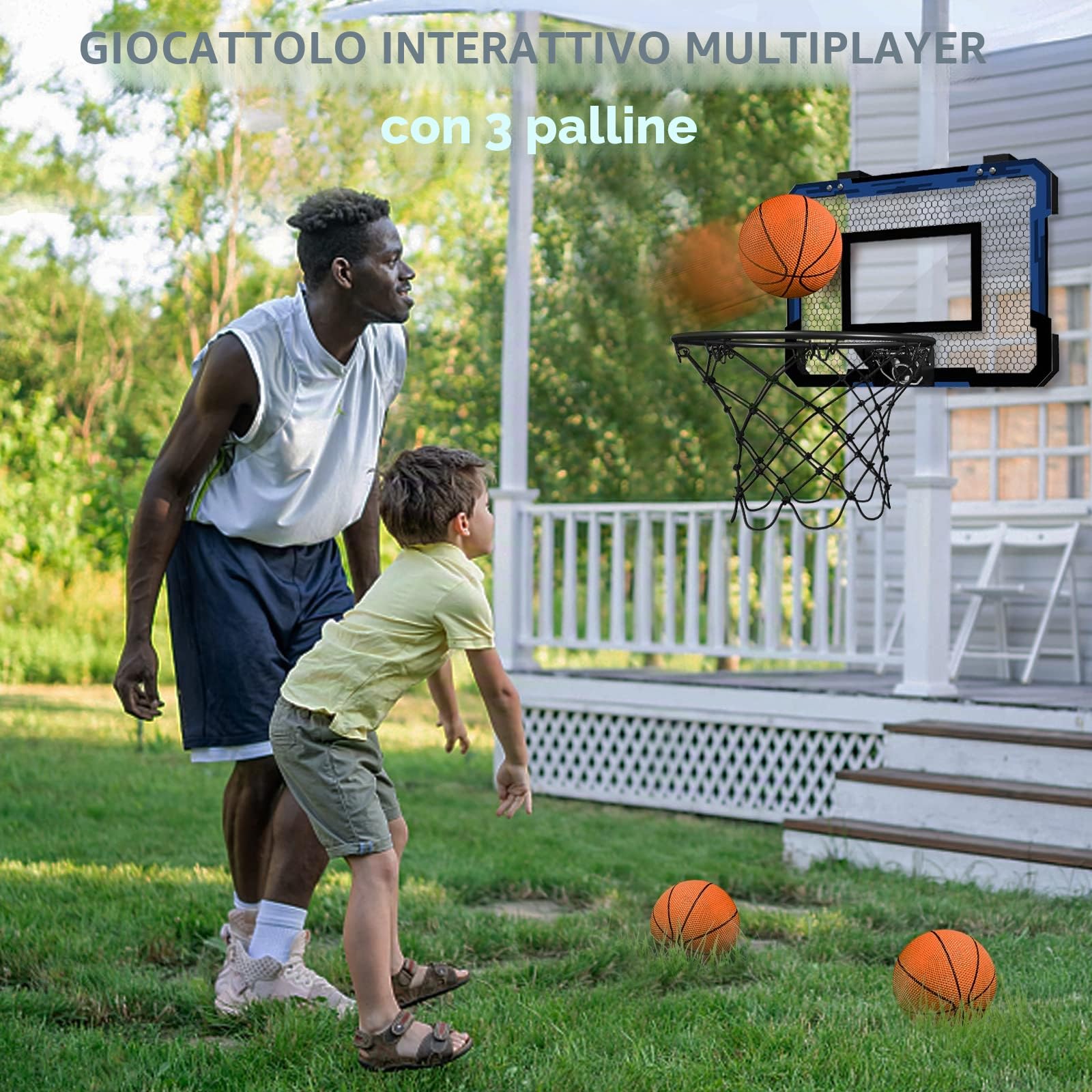 QDRAGON Mini Canestro Basket da Camera