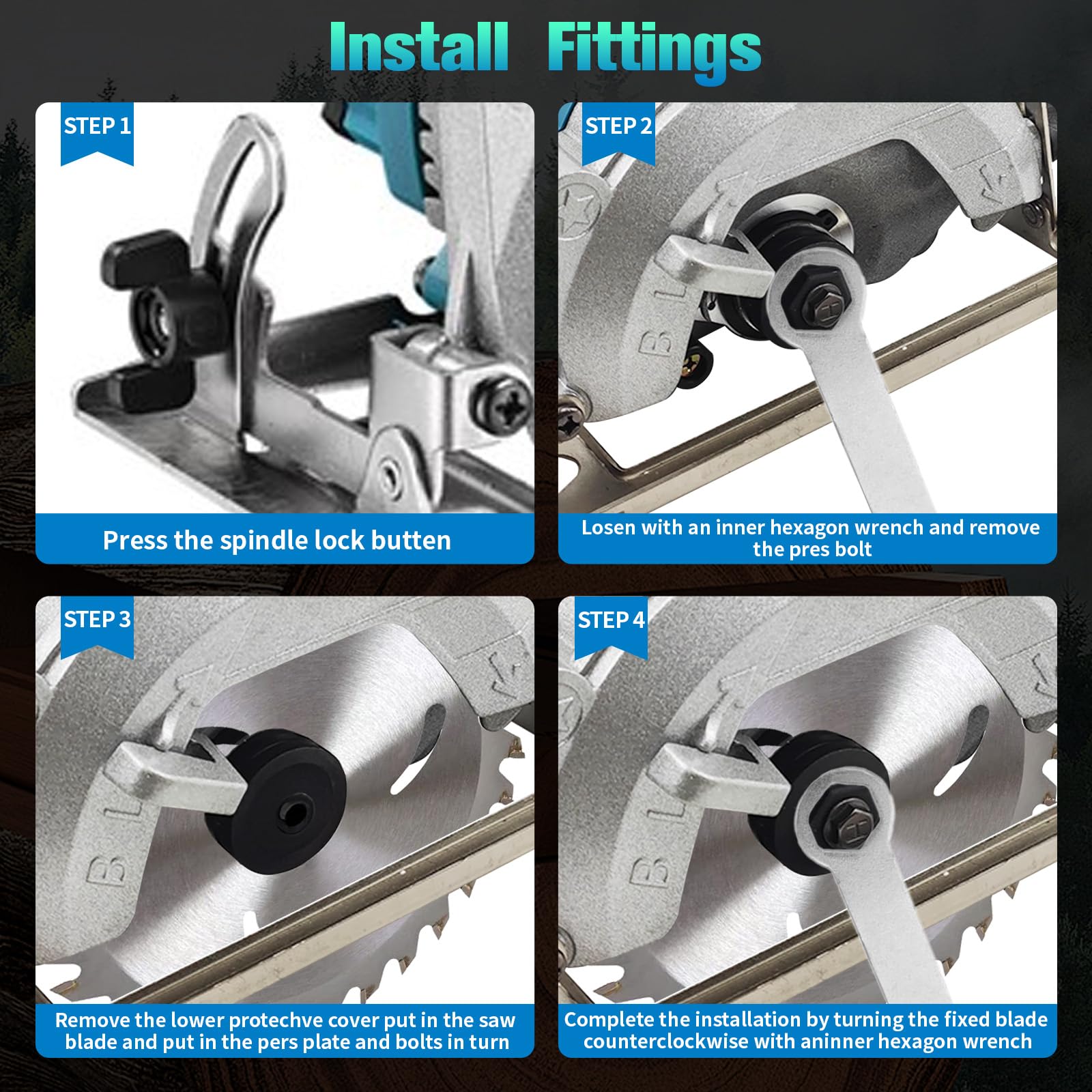 Mini sierra circular Makita 18 V compatible sin escobillas con 2 cuchillas (140 mm), motor de cobre puede 6200 rpm para trabajar la madera, metal (sin batería)